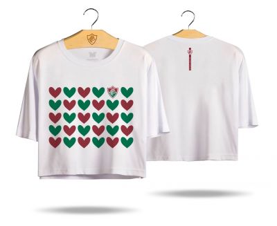 CRIOPPED CORAÇÕES TRICOLORES
