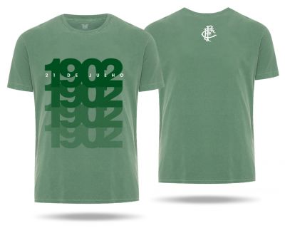 TSHIRT 1902 DEGRADÊ VERDE